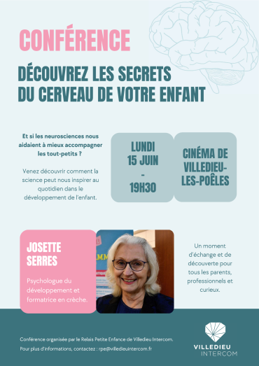 lundi 15 juin à 19h30 Conférence sur les neurosciences à Villedieu les Poêles