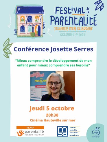 Le 5/10/23 Conférence de Josette Serres